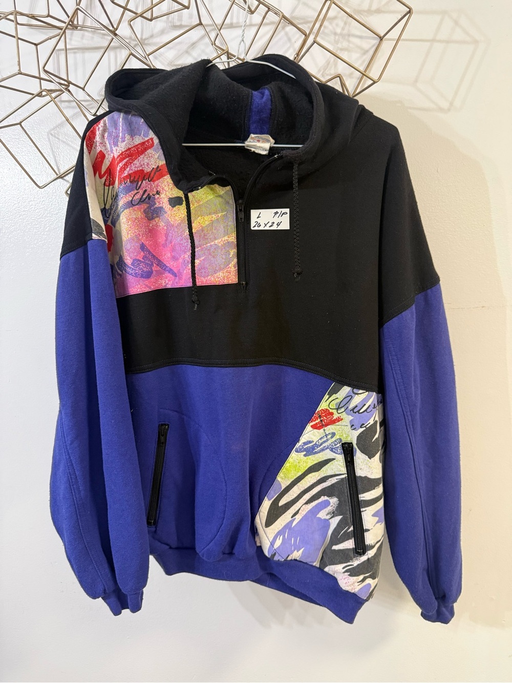Men's vintage adidas with Abstract Panels